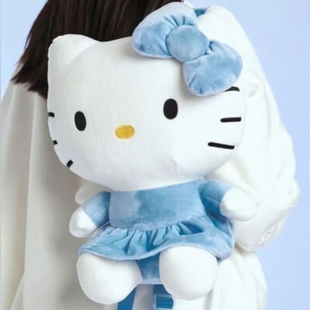 SANRIO HELLO KITTY BLUE/ WHITE BACKPACK‼️